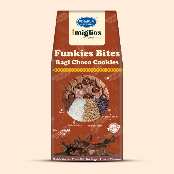 Funkies Bites Ragi Choco Cookies